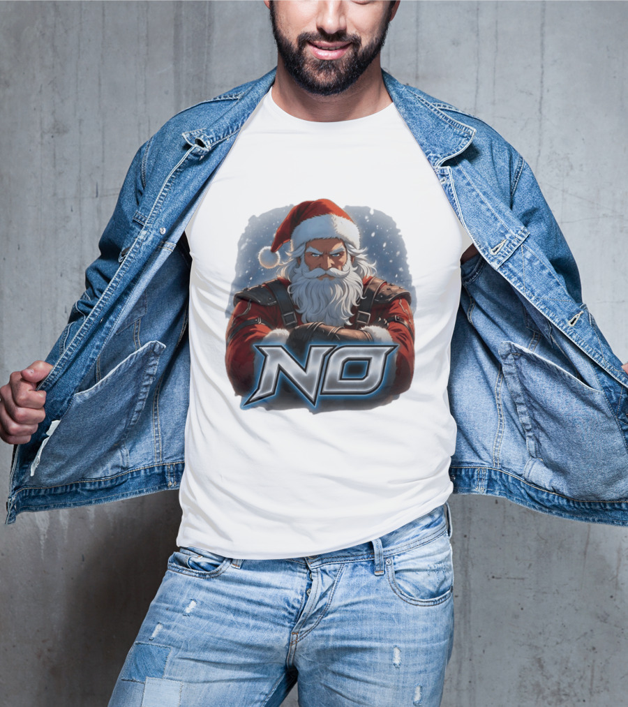 Santa Claus No Christmas Holiday Seasonal T-Shirt