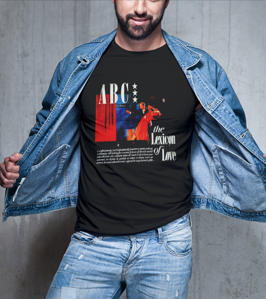 ABC The Lexicon Of Love A Z Affectionately Alphabetically T-Shirt