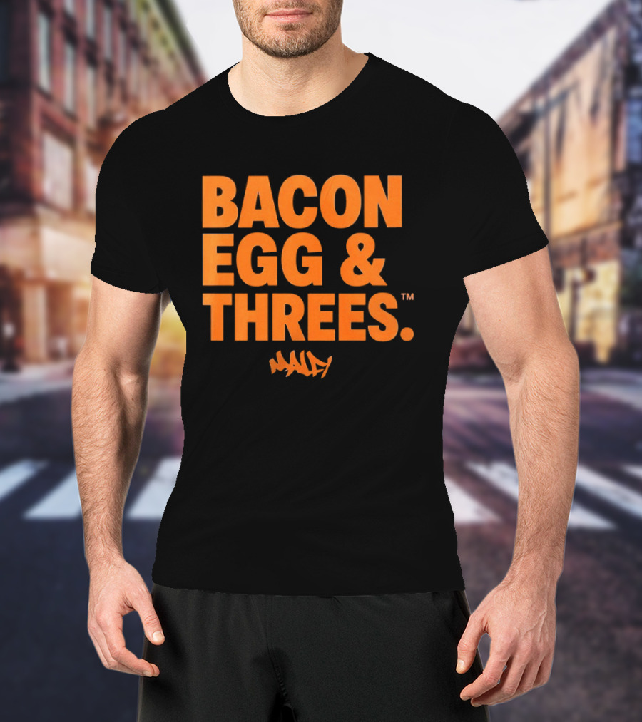 Bacon Egg And Threes Munday T-Shirt