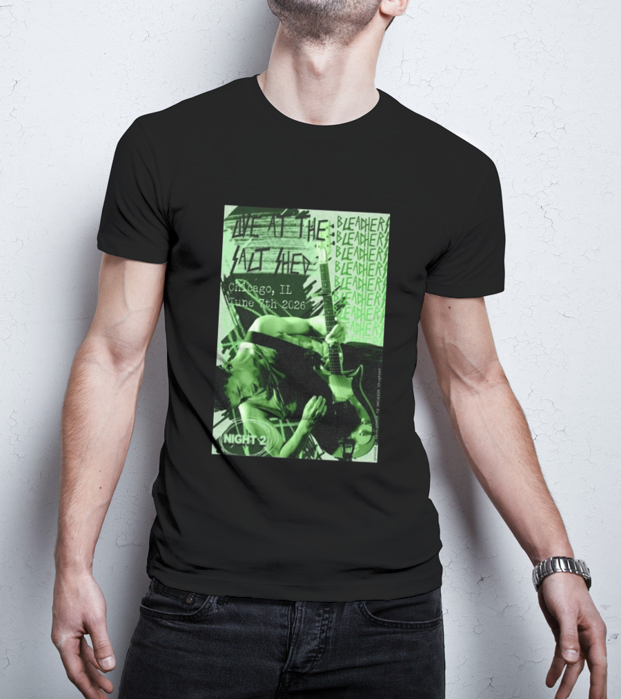 Bleachers Live At The Salt Shed Chicago June 7th 2026 Night 2 T-Shirt