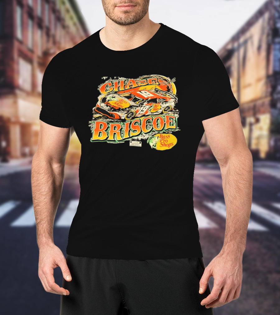 Chase Briscoe 19 Bass Pro Shops NASCAR Cup Series Racing T-Shirt