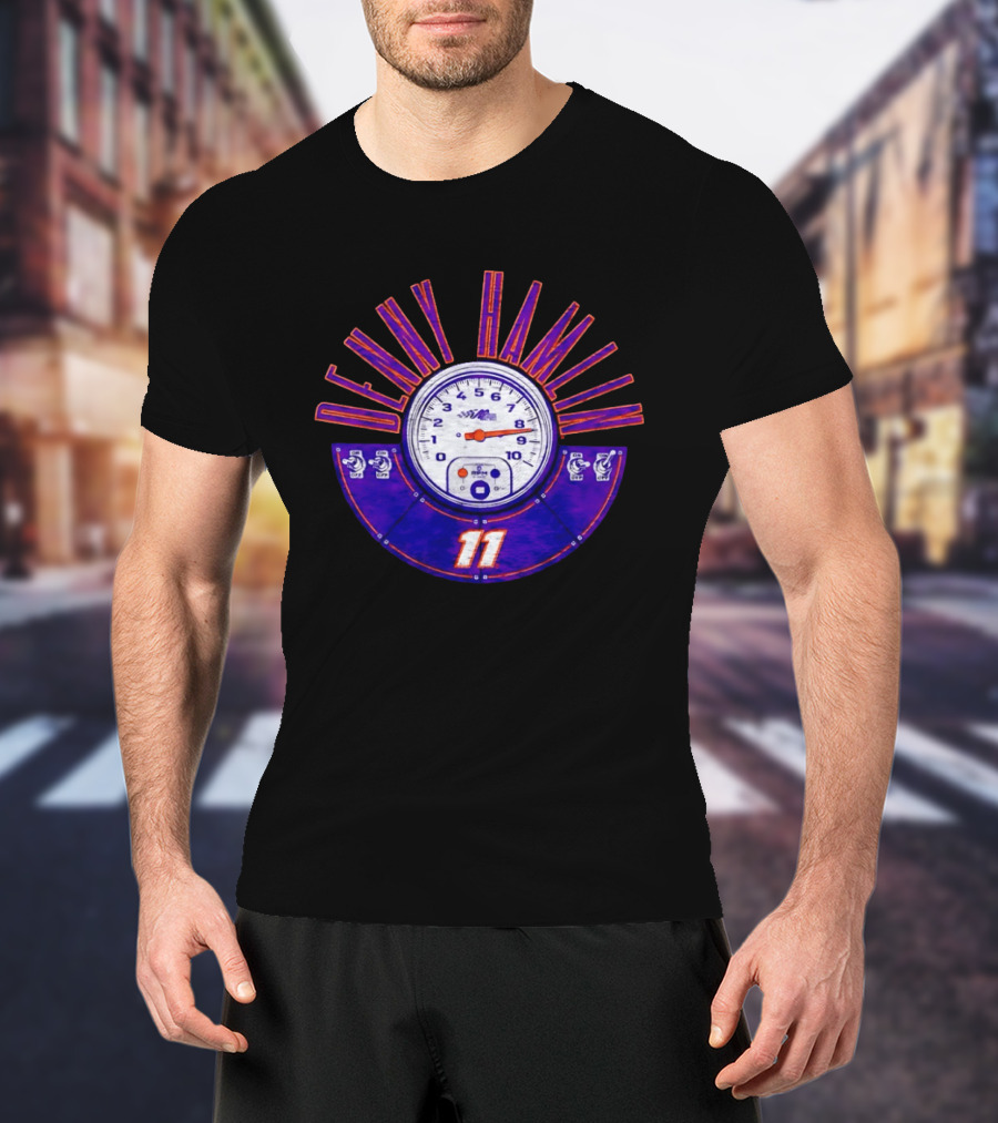 Denny Hamlin 11 Tachometer Joe Gibbs Racing Nascar Cup Series T-Shirt