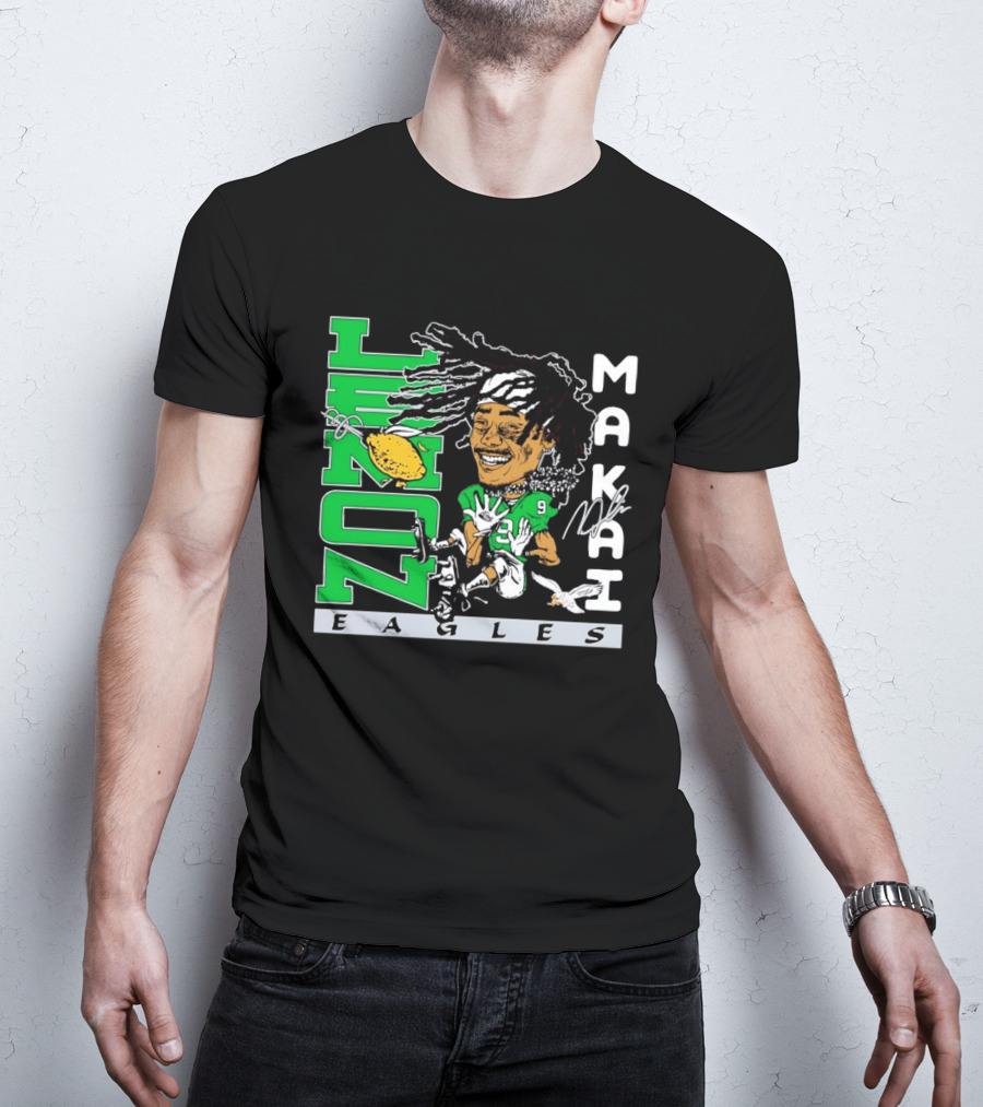 Lemon Zone Makai Eagles Jalen Hurts Philadelphia T-Shirt