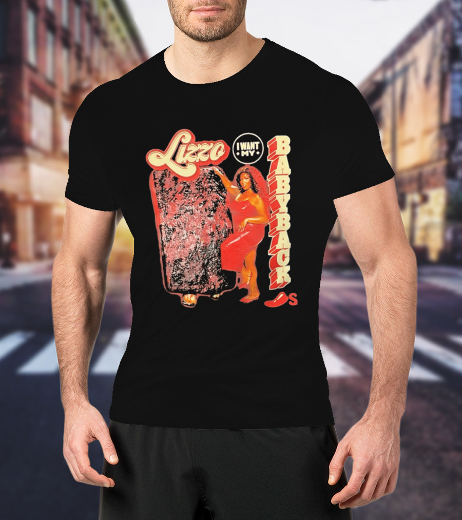 Lizzo I Want My Babyback Ribs Chili's T-Shirt