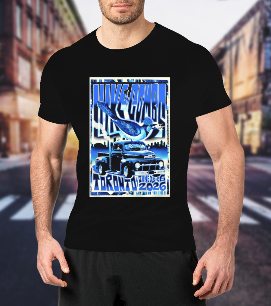 Luke Combs Toronto June 6 2026 Blue Jay Truck Concert Tour T-Shirt