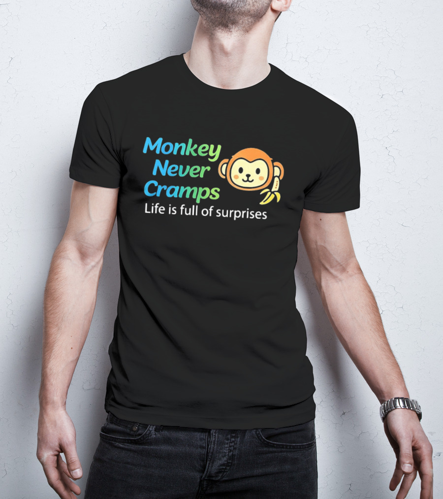 Monkey Never Cramps Life Is Full Of Surprises Munenori Kawasaki T-Shirt