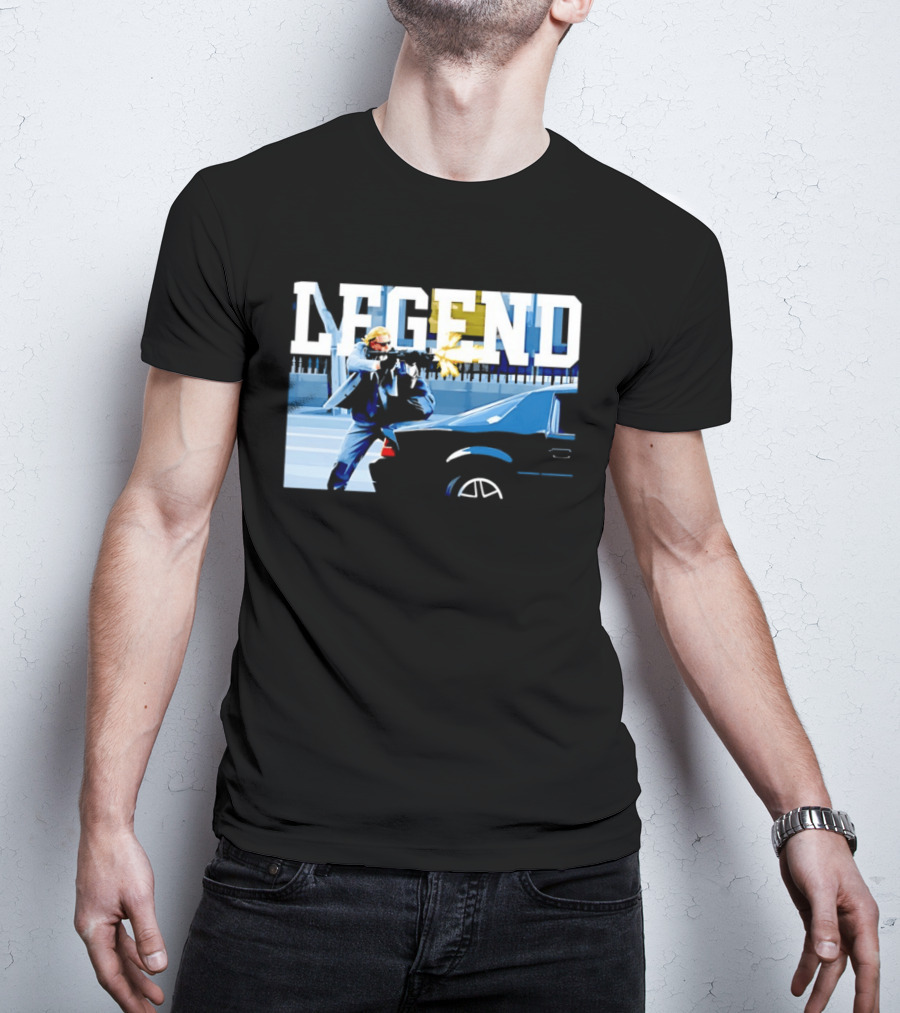 Val Kilmer Heat The Heist Legend Action Sequence T-Shirt