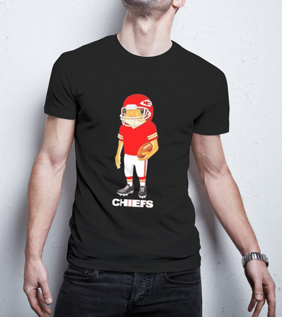 Bad Bunny Kansas City Chiefs Football Character Concho Chiefs T-Shirt