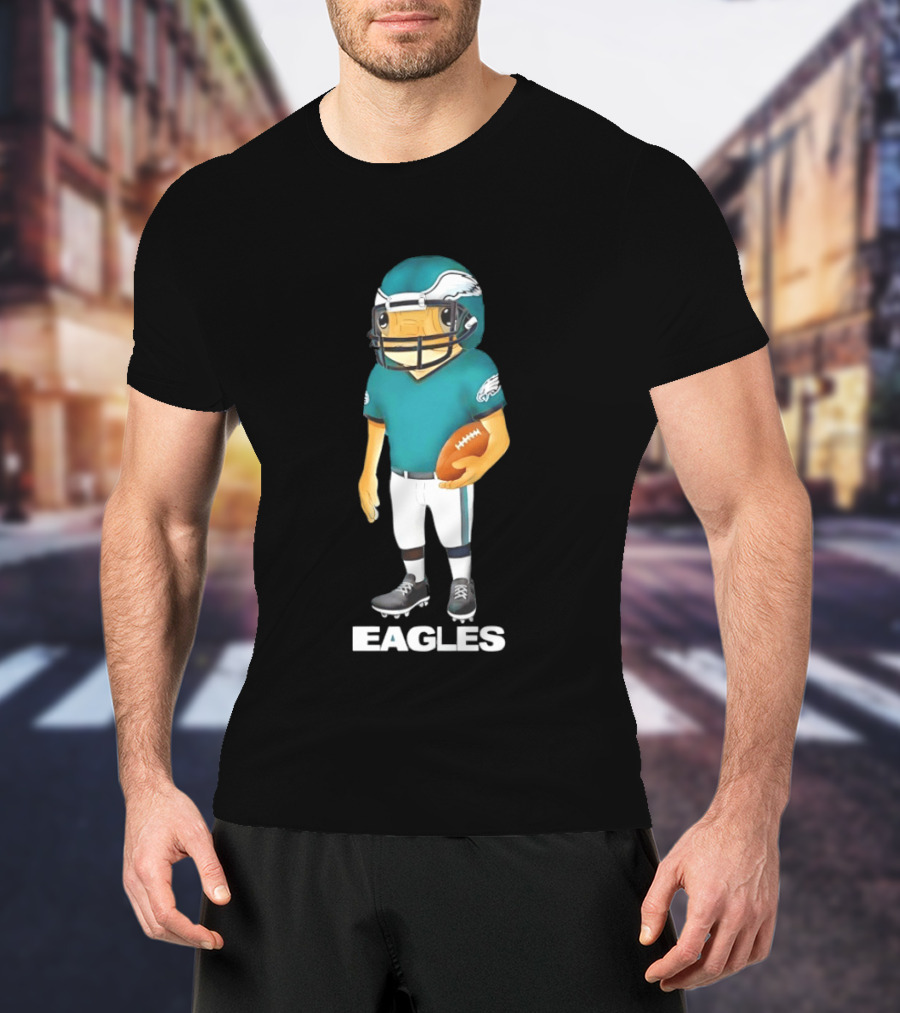 Bad Bunny X Philadelphia Eagles Concho Football Eagle Helmets T-Shirt