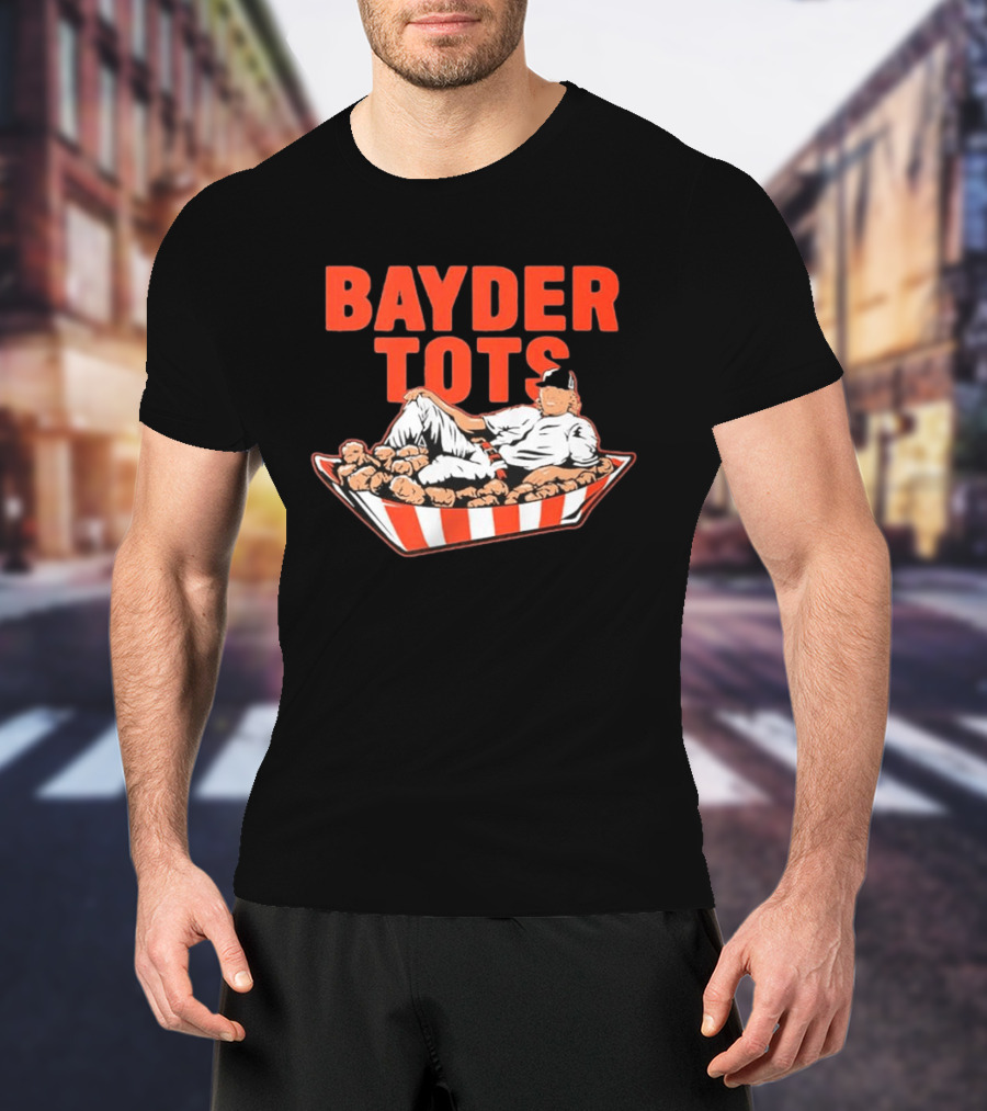 Bayder Tots Harrison Bader San Francisco Giants MLB T-Shirt