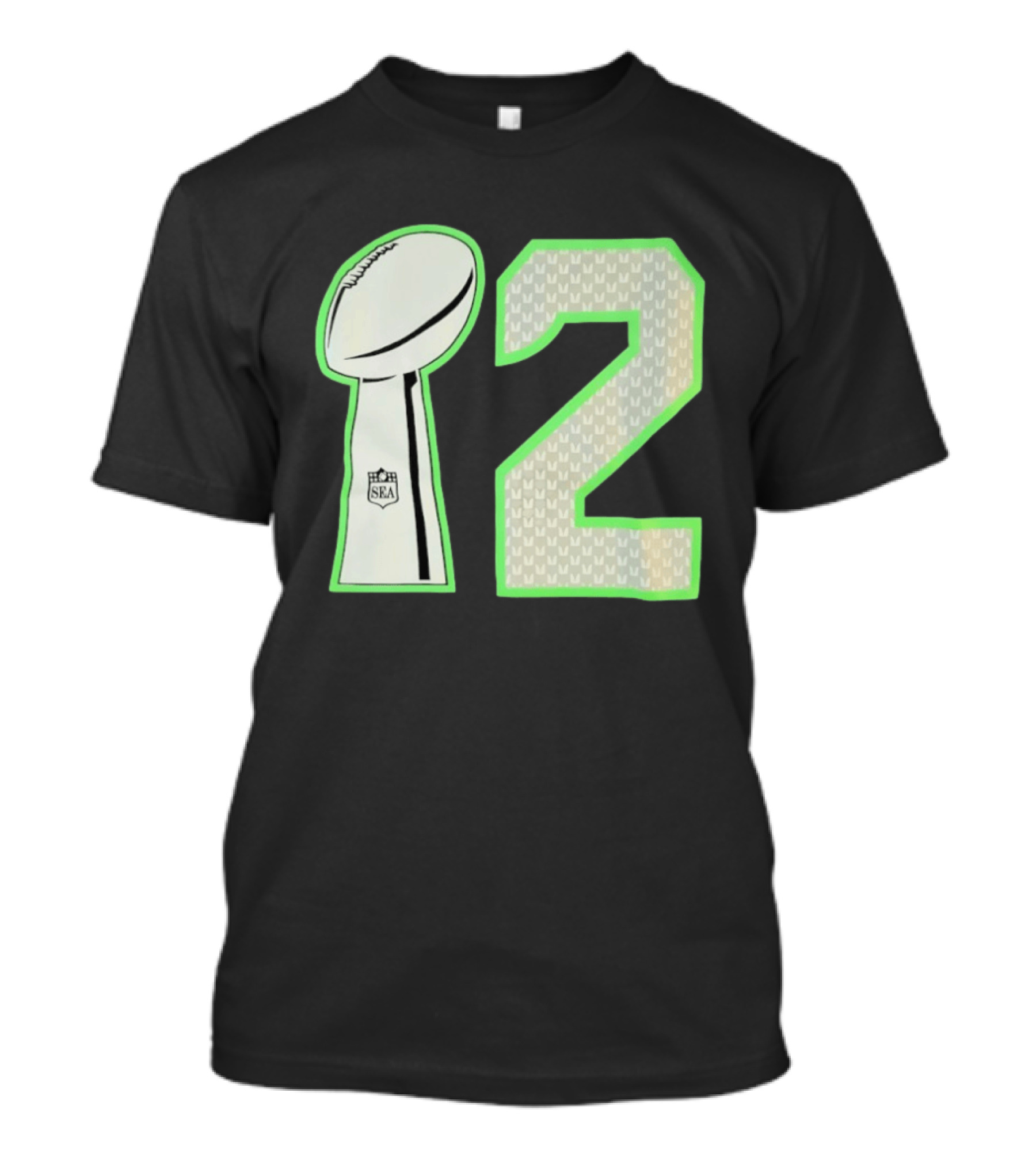 Seattle Seahawks SEA 12 Football T-Shirt