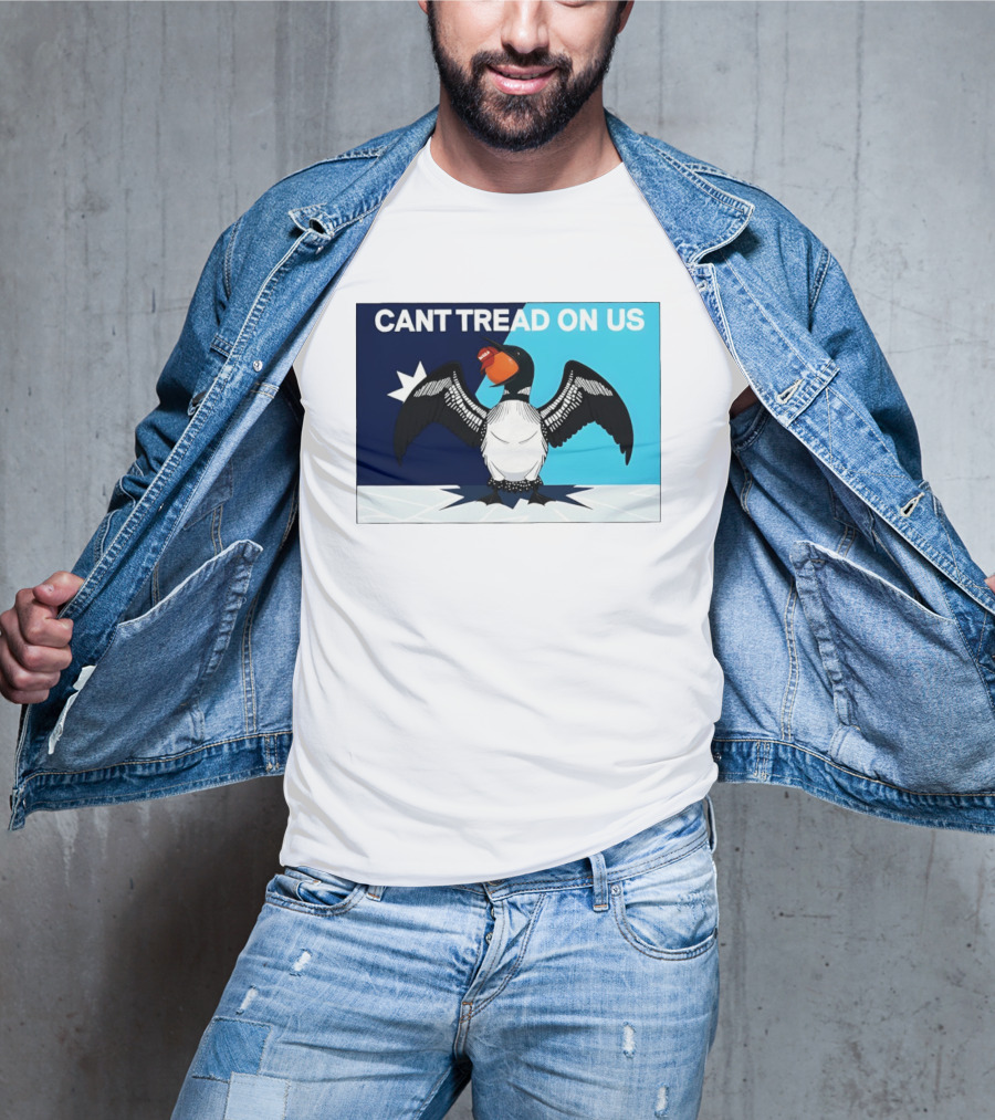 Can't Tread On Us MN State Bird Loon Protest Star T-Shirt