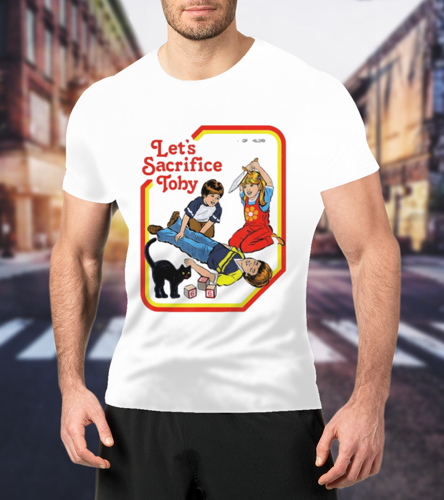Let's Sacrifice Toby Steven Rhodes Retro Game T-Shirt