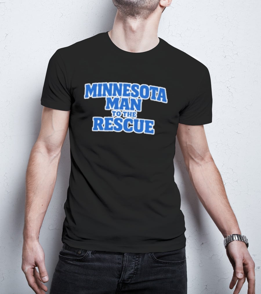 Minnesota Man To The Rescue Heroic Adventure T-Shirt