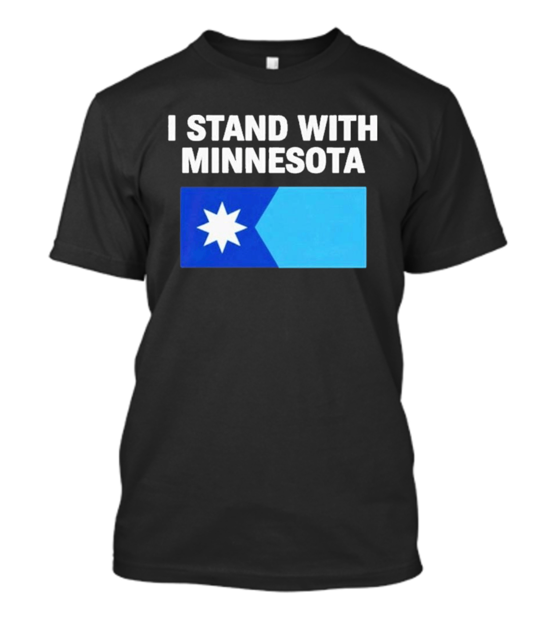 I Stand With Minnesota Flag Minnesota Strong T-Shirt