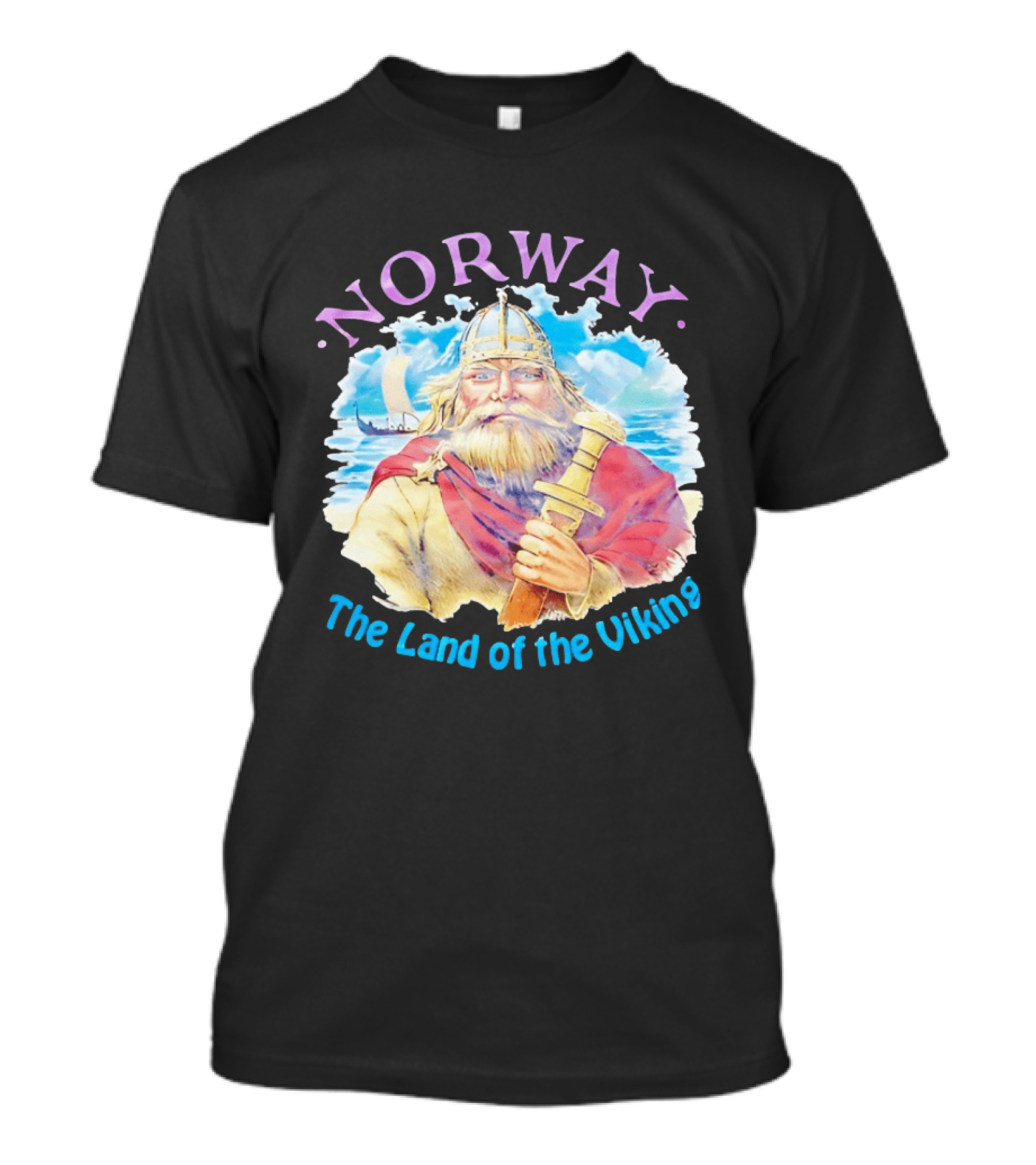 Norway The Land Of The Viking Warrior Adventure Ocean Voyage T-Shirt