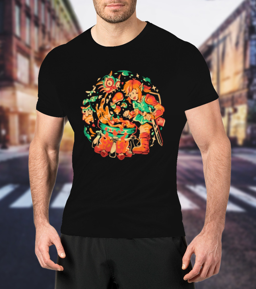 The Legend Of Stew Cooking Adventure Fantasy T-Shirt