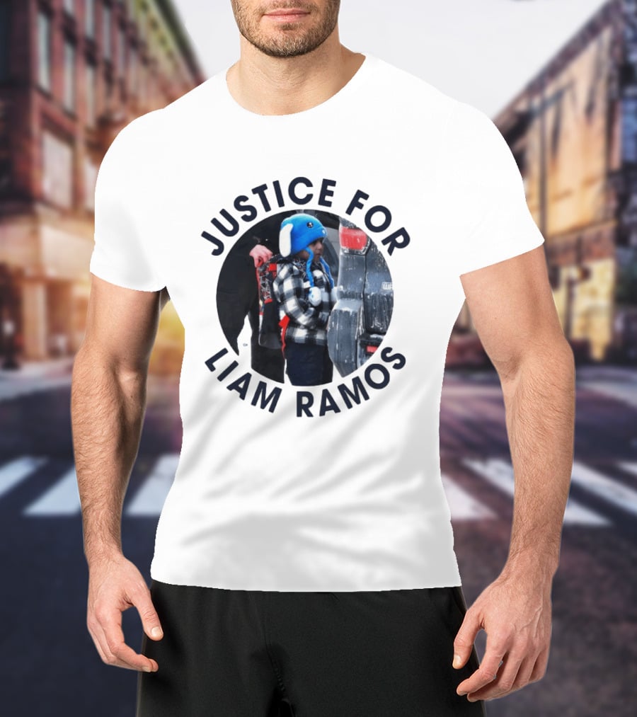 Justice For Liam Ramos Abolish Ice Protest T-Shirt