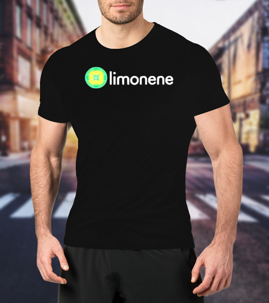 Limonene Citrus Slice Green Yellow T-Shirt