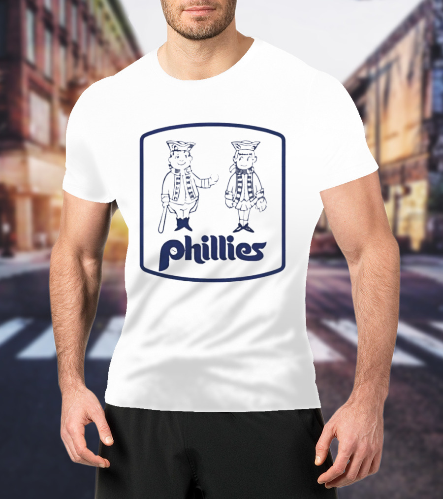 Philadelphia Phillies 1976 Vintage Mascots Baseball Team Clothing T-Shirt