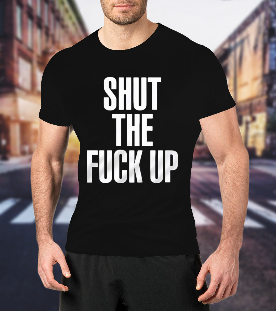 Shut The Fuck Up Black Pink Lisa T-Shirt