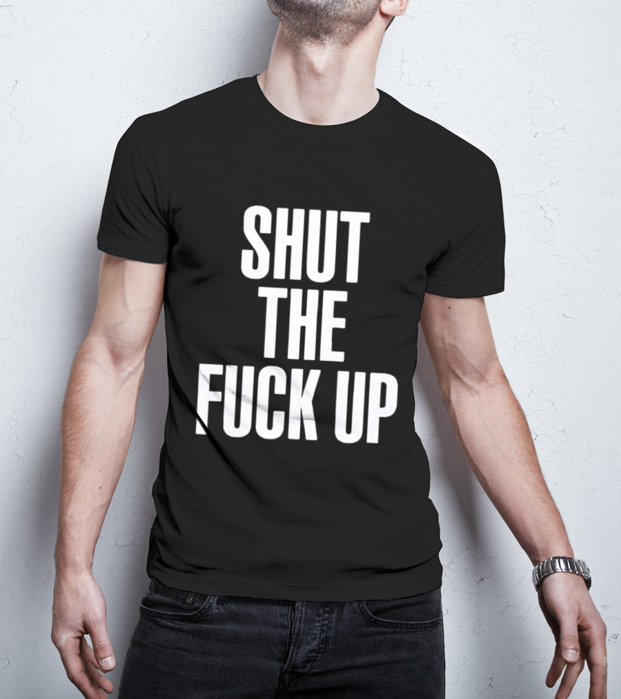 Shut The Fuck Up Black Pink Lisa T-Shirt