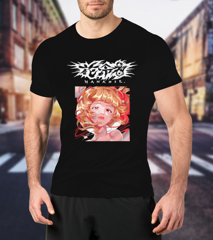 Hanabie J Rock Metalcore Anime T-Shirt