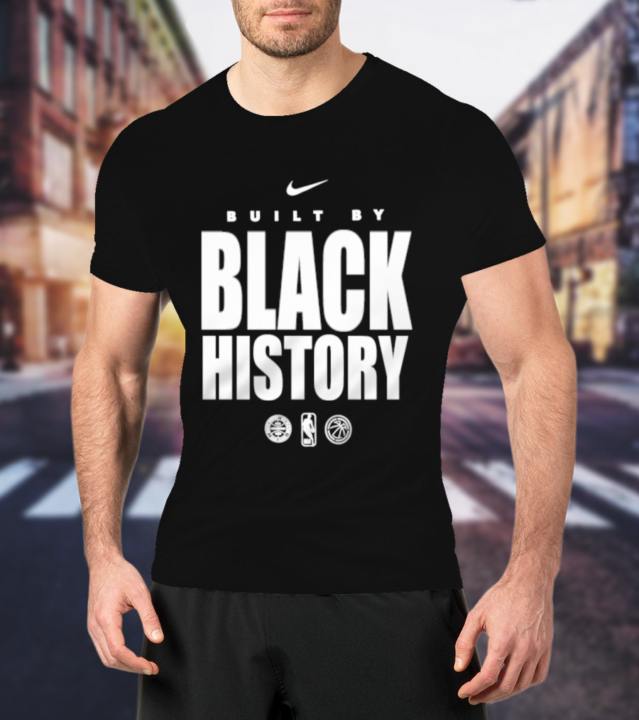 Nike Built By Black History San Antonio Spurs NBA T-Shirt