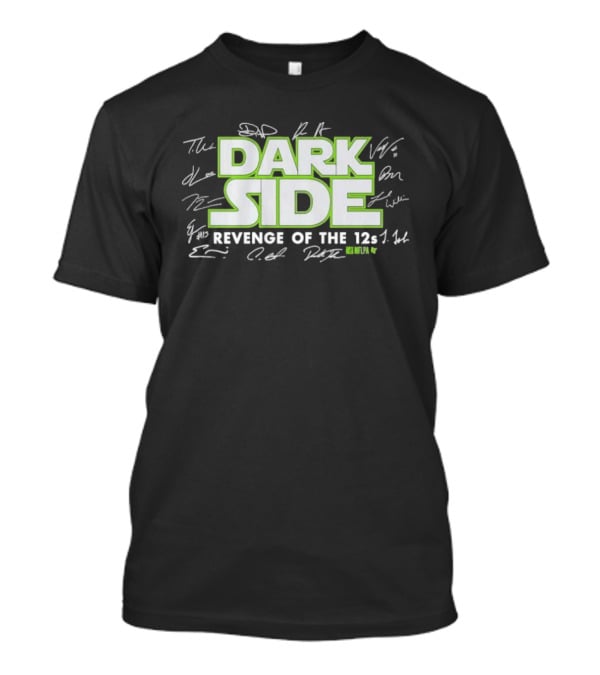 Seattle Football Dark Side Revenge Of The 12s Champions T-Shirt