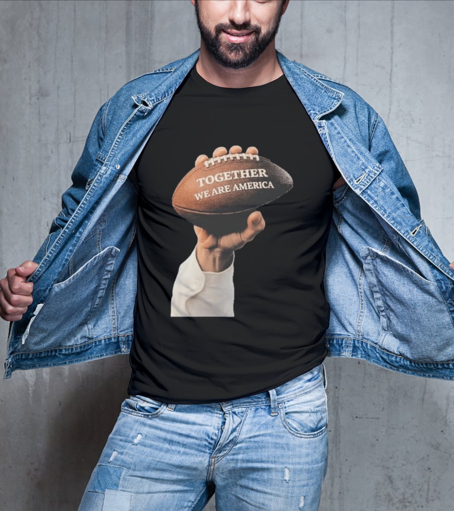 Bad Bunny Together We Are America 2026 Football Collaboration T-Shirt
