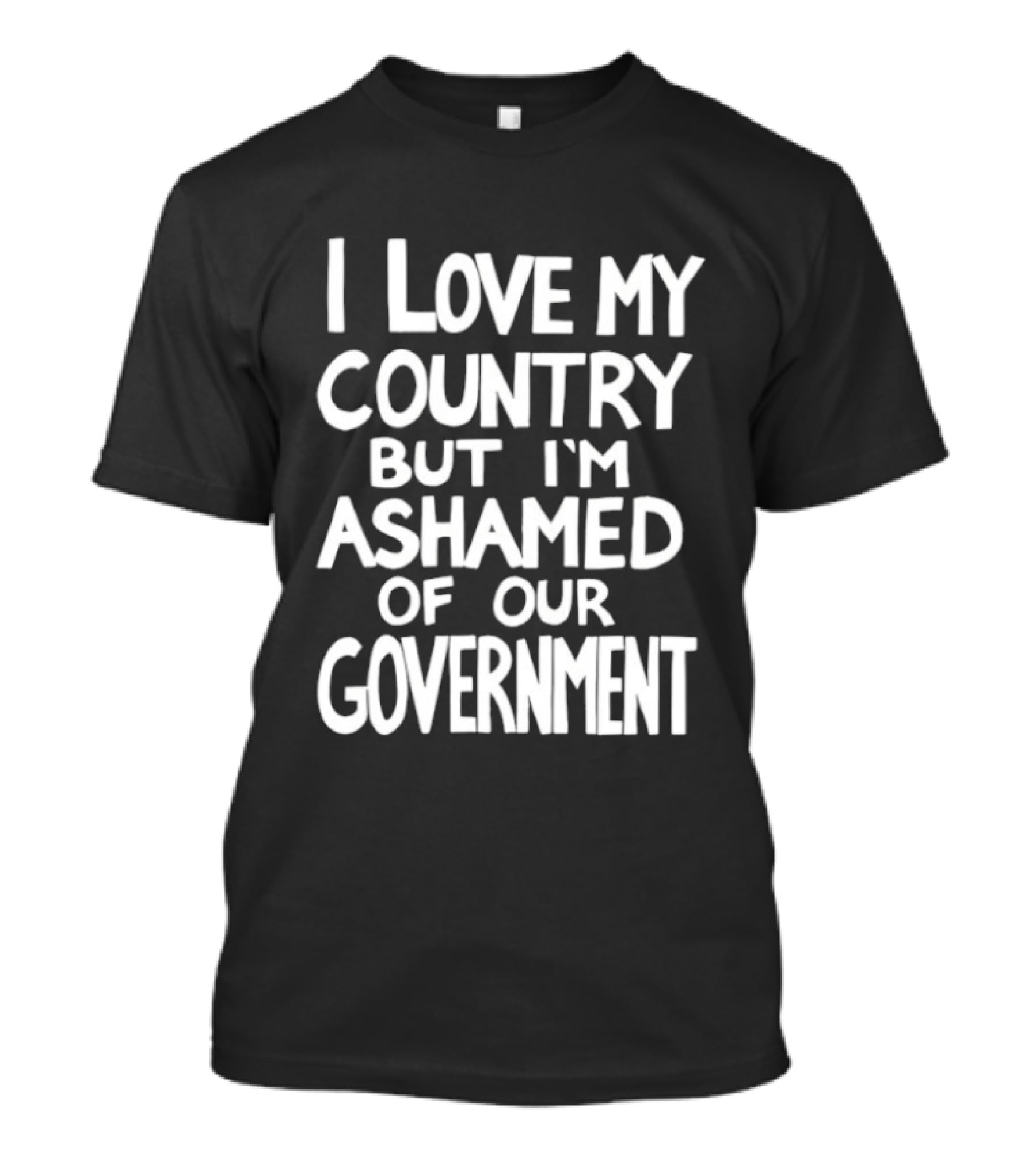 Billie Eilish I Love My Country But I'm Ashamed Of Our Government T-Shirt