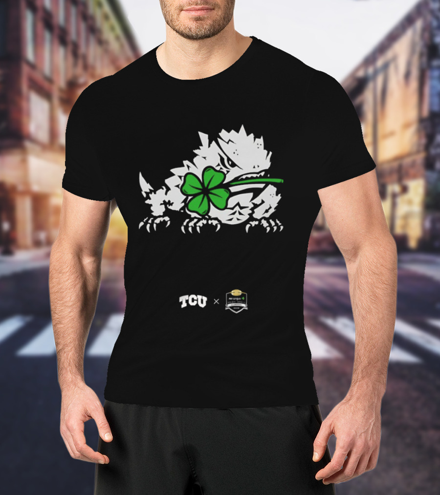 Clover Horned Frog TCU And Homefield Collaboration T-Shirt