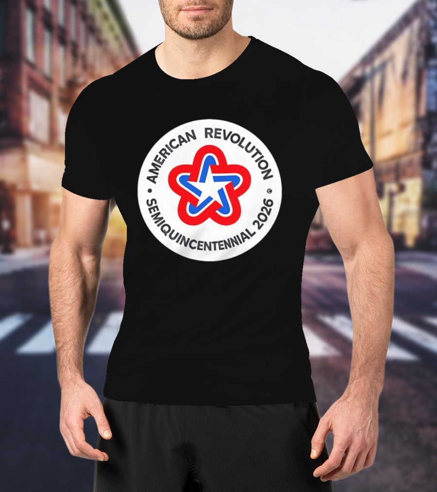 American Revolution Semiquincentennial 2026 Star T-Shirt