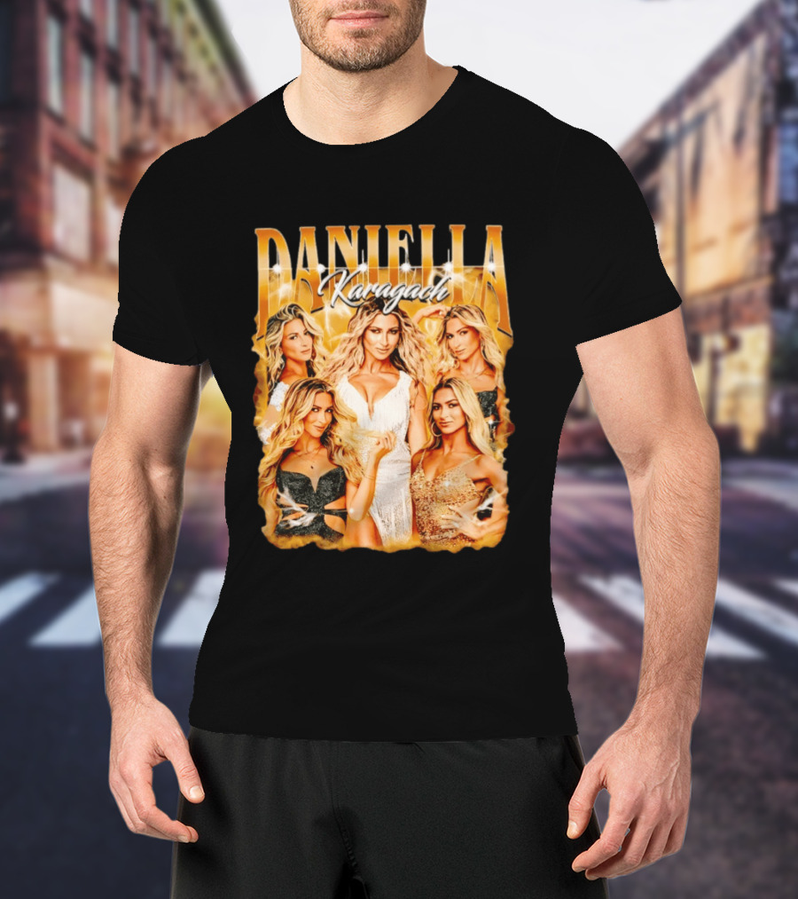 Daniella Karagach Bootleg Glam Look Sparkle T-Shirt