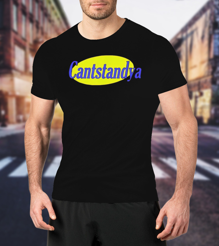 Cantstandya Classic Bold Text Oval T-Shirt