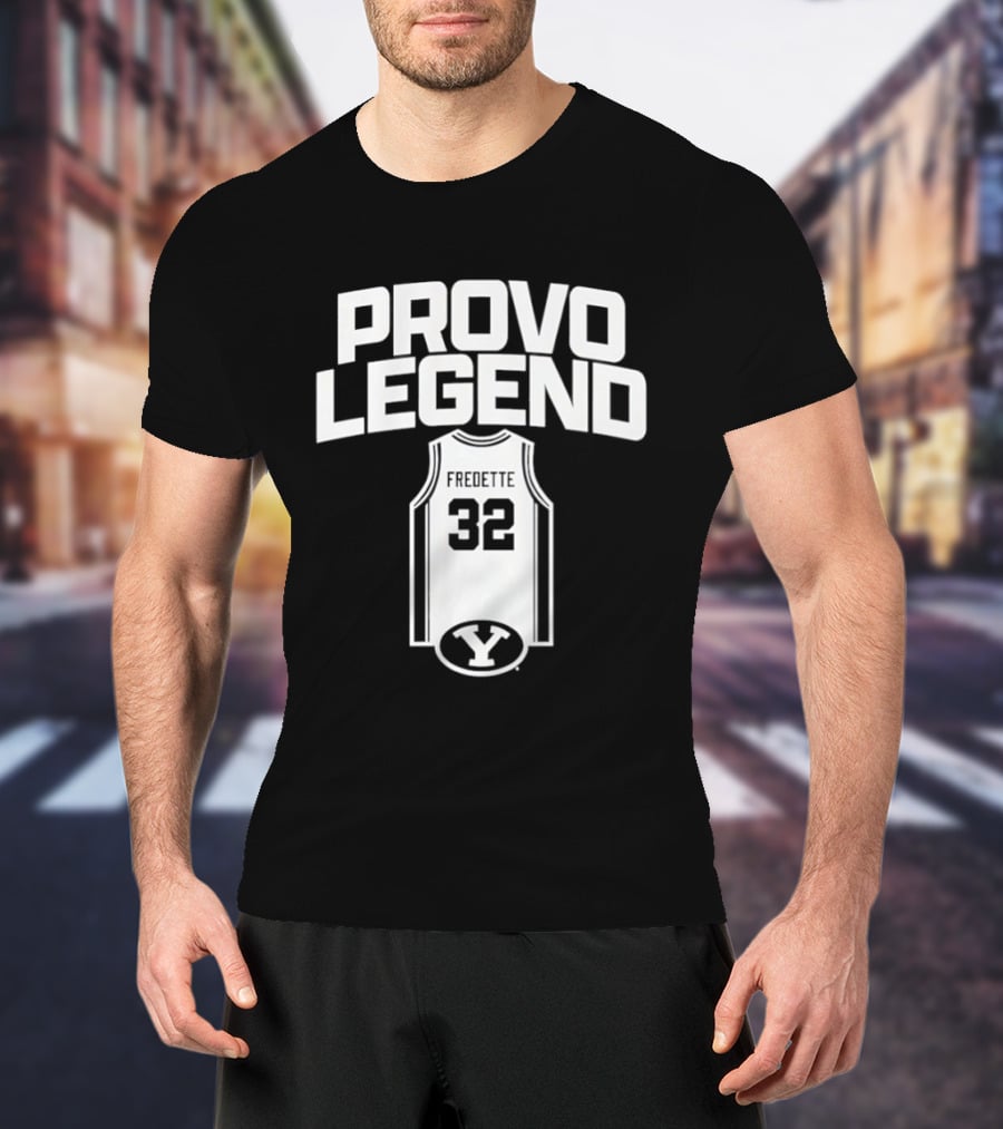 Provo Legend Fredette 32 Byu Cougars T-Shirt