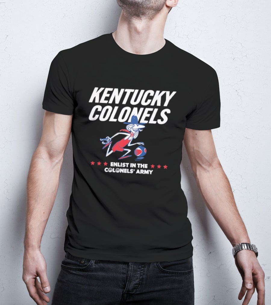 Kentucky Colonels Enlist In The Colonels' Army American Basketball Association T-Shirt