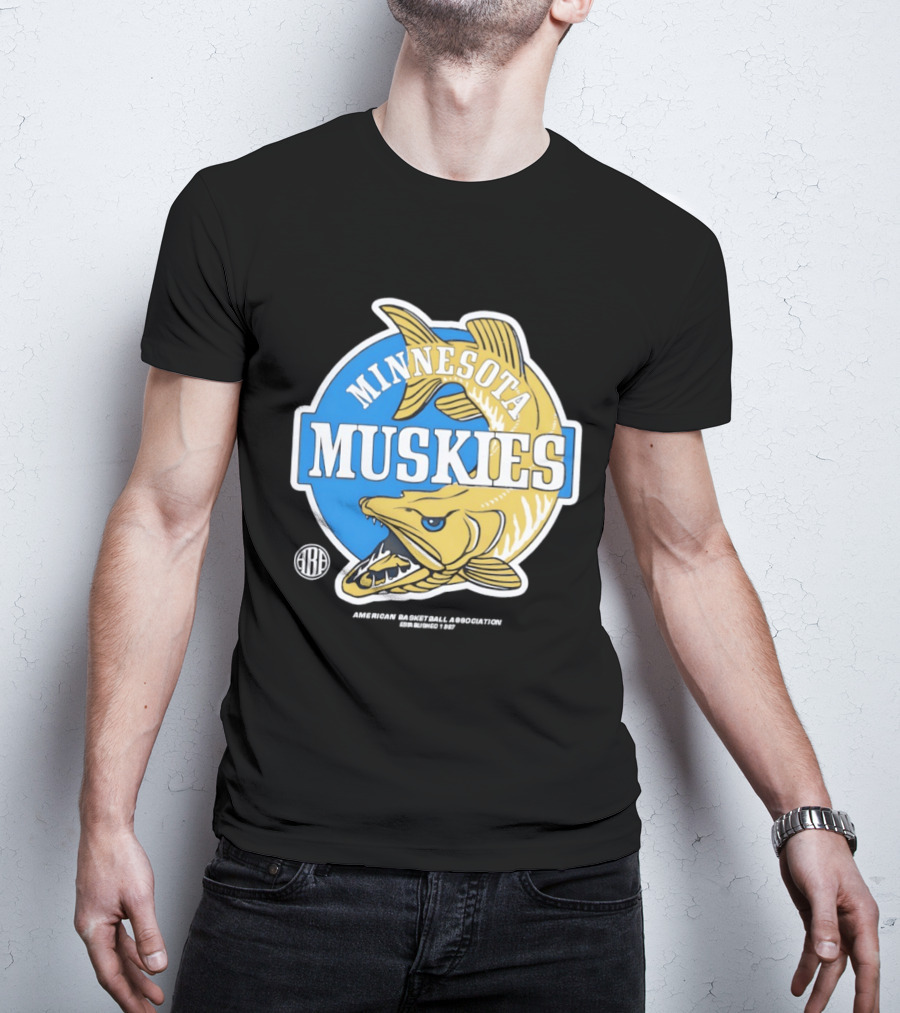 Minnesota Muskies ABA 1967 Vintage Team T-Shirt