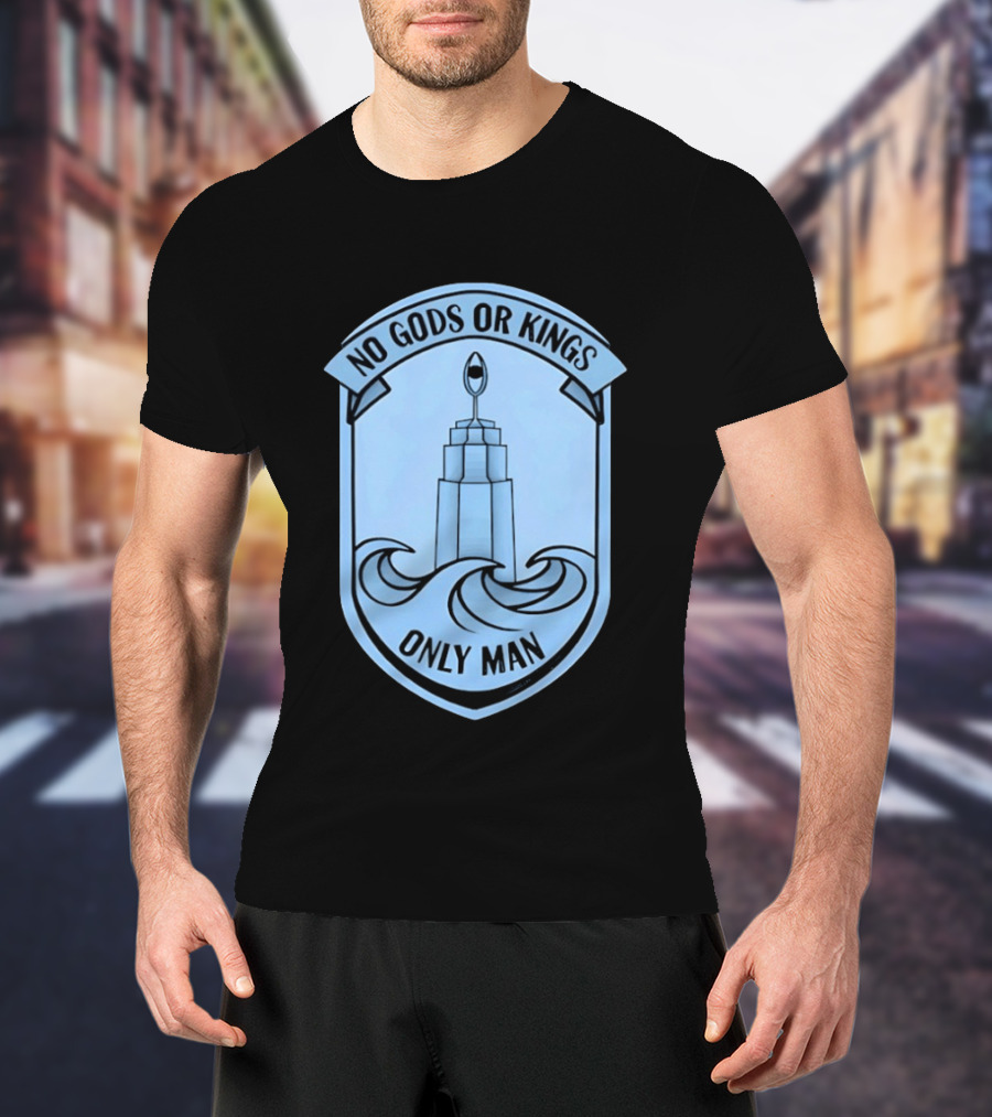 Bioshock No Gods Or Kings Only Man Rapture Lighthouse Crest T-Shirt