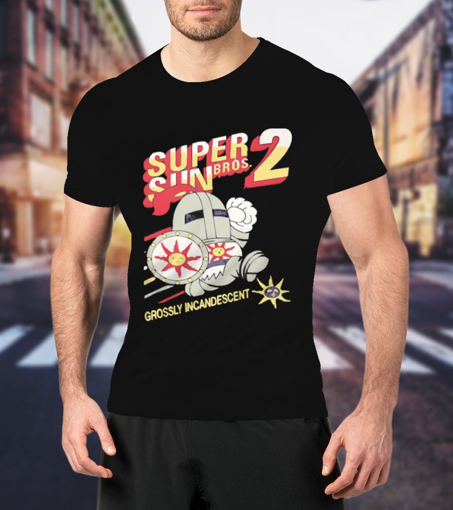Super Sun Bros 2 Grossly Incandescent Knight Adventure T-Shirt