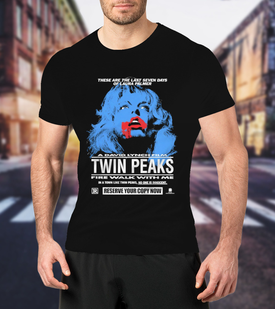 These Are The Last Seven Days Of Laura Palmer David Lynch Twin Peaks Fire Walk With Me T-Shirt