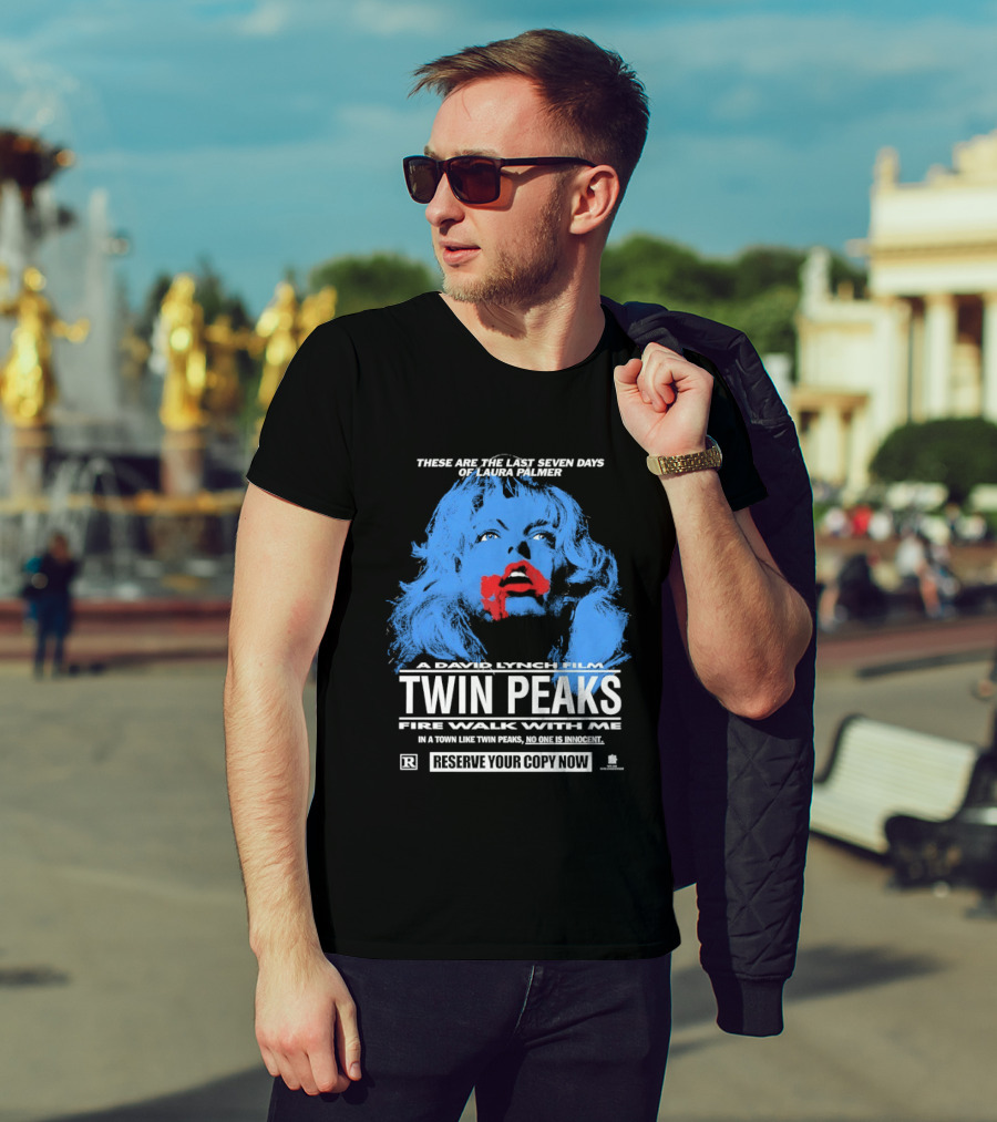 These Are The Last Seven Days Of Laura Palmer David Lynch Twin Peaks Fire Walk With Me T-Shirt
