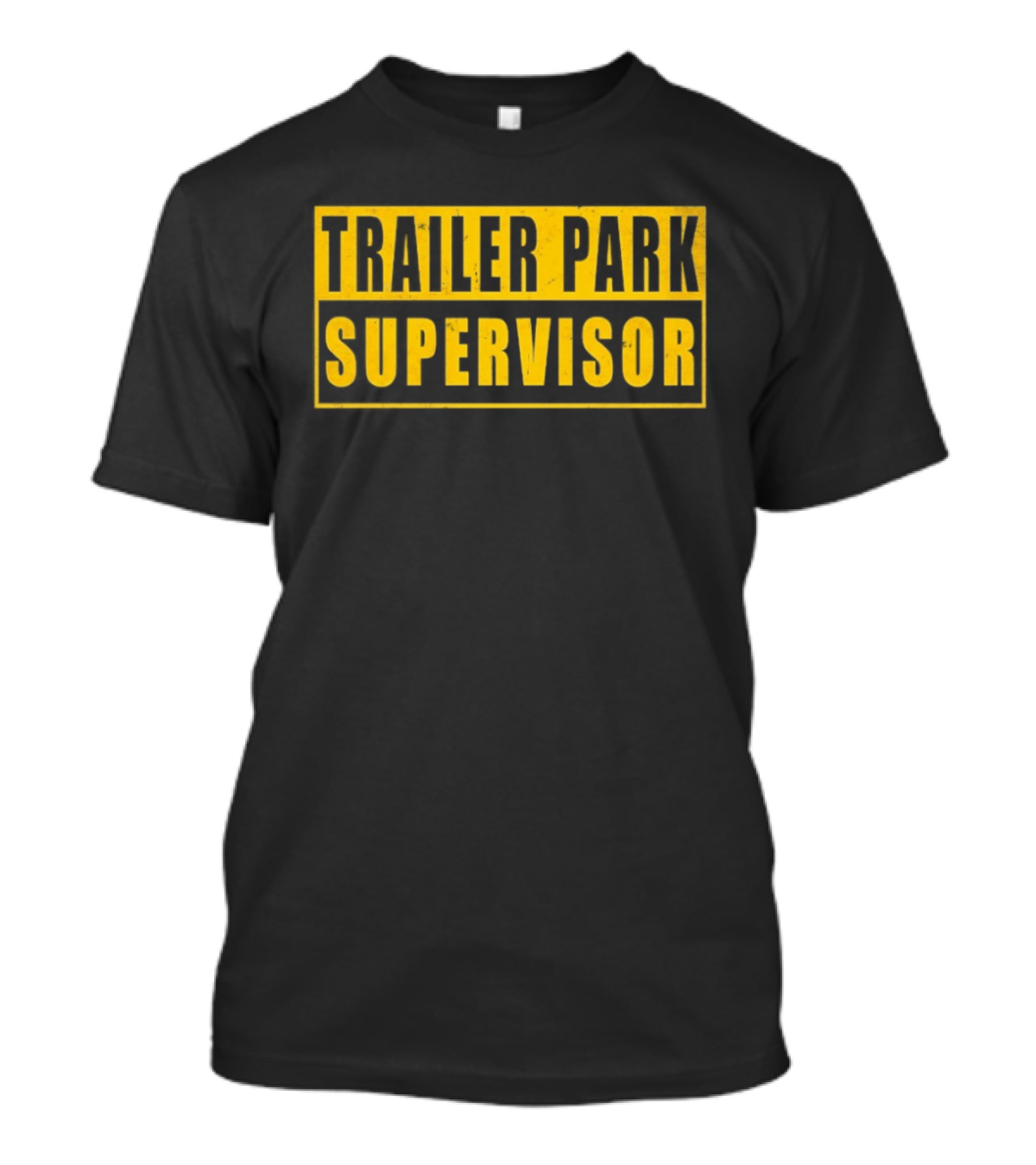 Trailer Park Supervisor Vintage Yellow Grunge T-Shirt