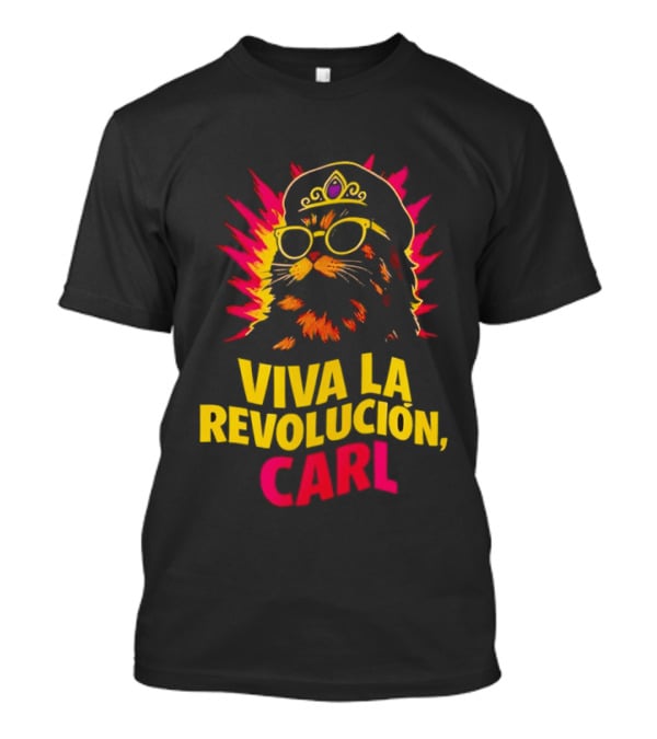 Viva La Revolucion Carl Dungeon Crawler Carl Cat Revolution T-Shirt