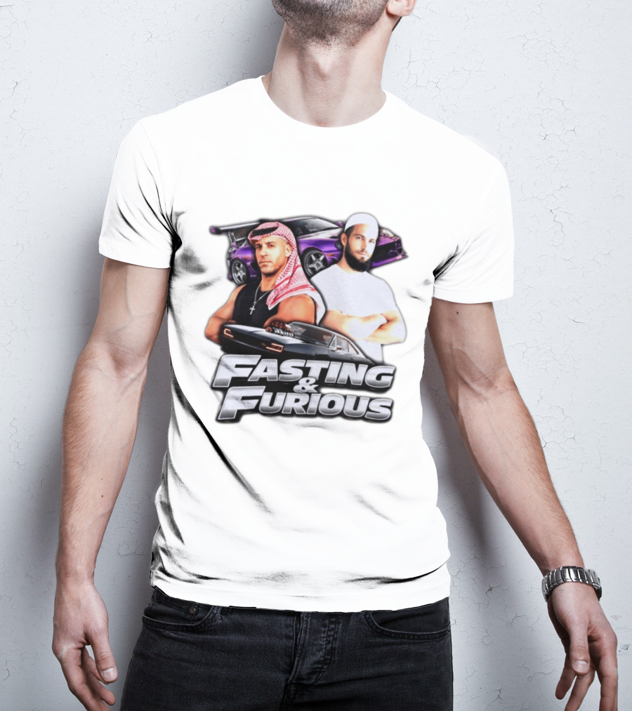 Fasting & Furious Vin Diesel Paul Walker Dubai Cars T-Shirt
