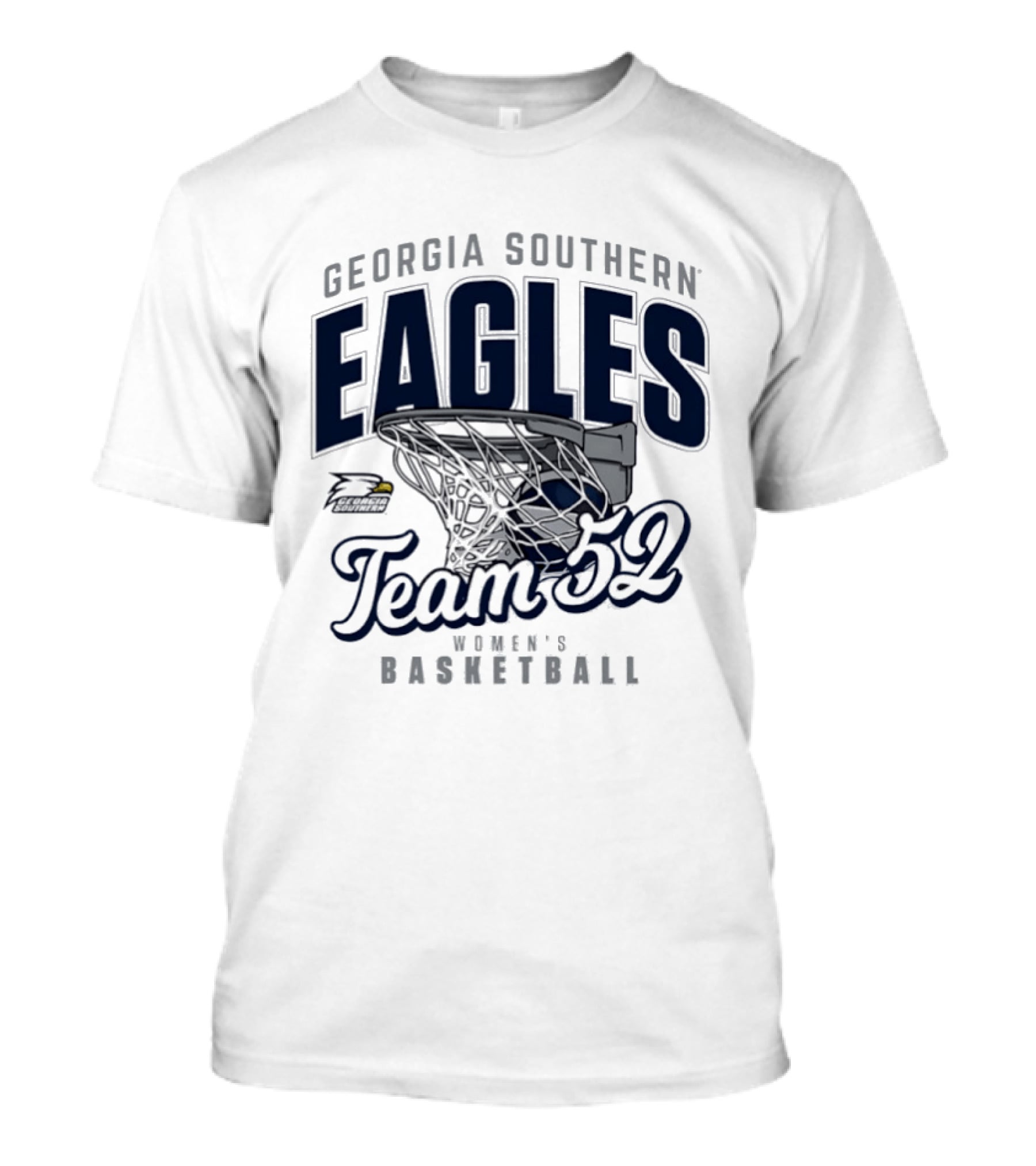 Georgia Southern Eagles Basketball Team 52 Women's NCAA T-Shirt