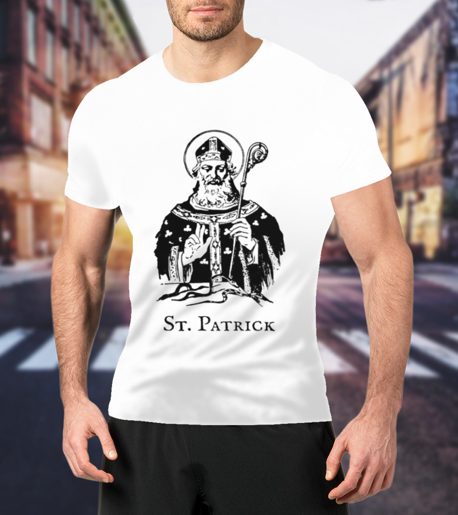 Catholic St Patrick Day 2026 Saint Patrick Religious T-Shirt