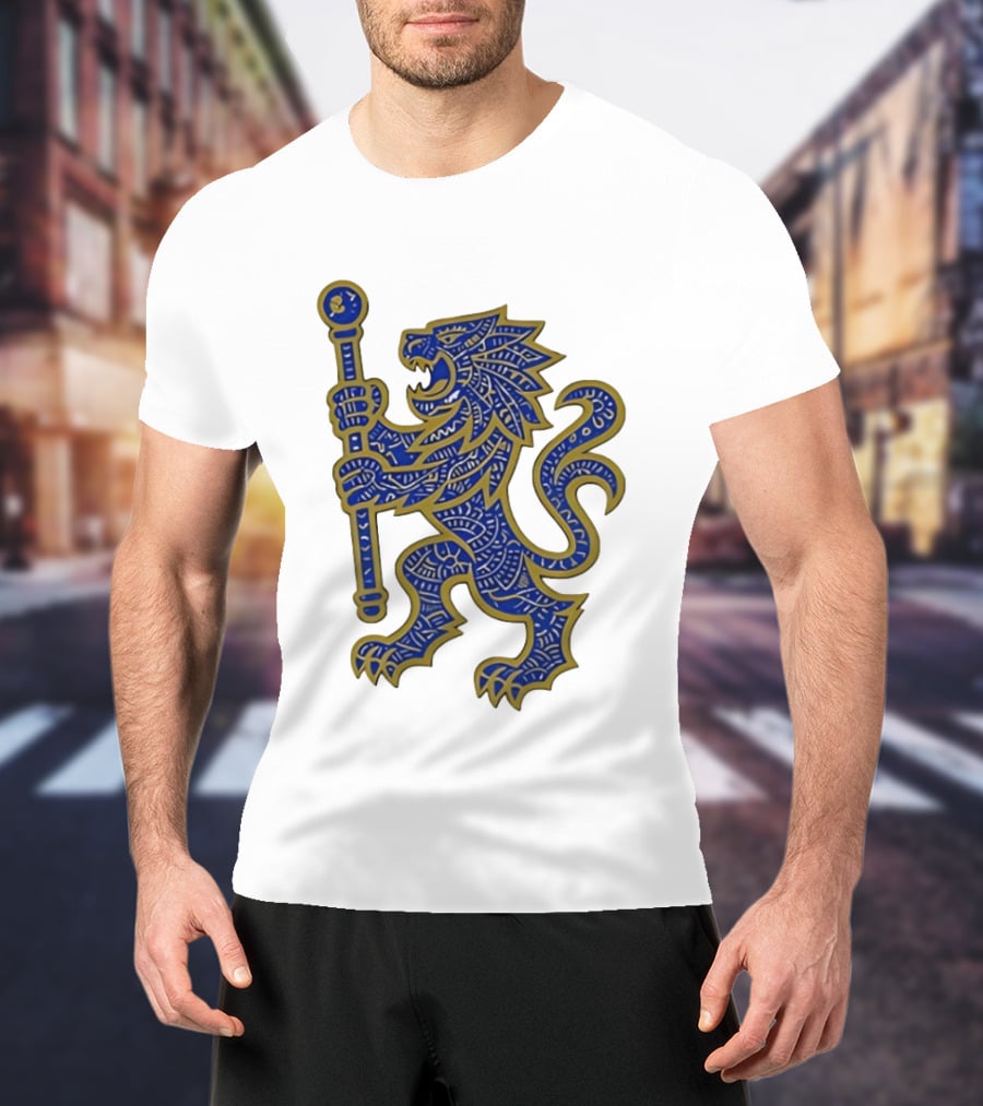 Chelsea FC Blue Rampant Lion Crest T-Shirt