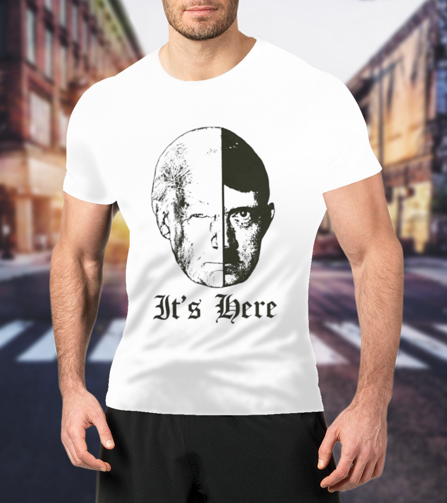 It's Here Trump Fascist Thermal Slap T-Shirt