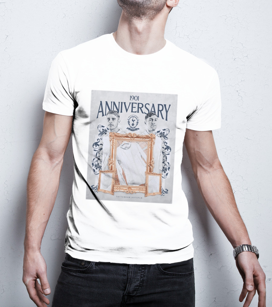 1901 Tottenham Hotspur FA Cup Winners Anniversary T-Shirt